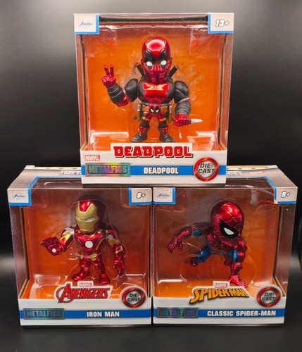 Jada marvel figures - 3, x
